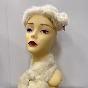 Vintage | Child’s Fur Hat & Stole